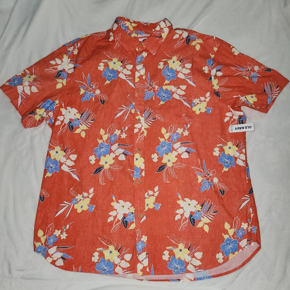 Old Navy Hawaiian shirt
